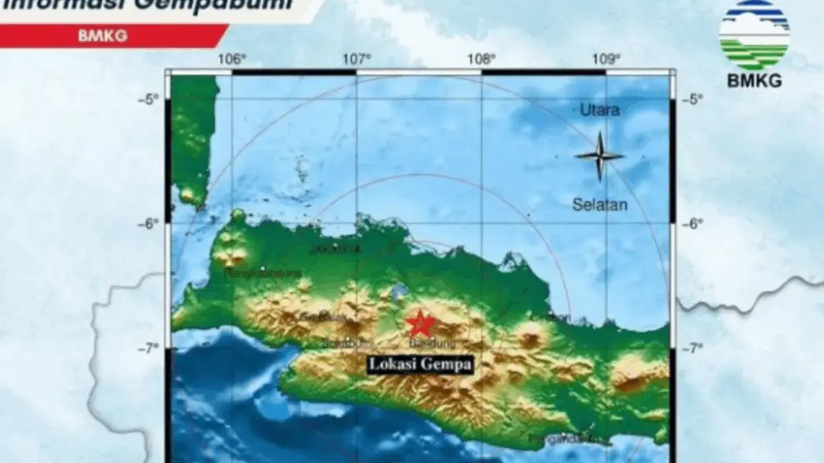 Gempa Ringan di Bandung Barat