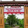 17 Agustus 2025 Sebentar Lagi! Yuk Intip 7 Desain Gapura Paling Estetik untuk Merayakan HUT RI Ke-80