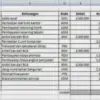 Cara Menghitung Pendapatan di Laporan Laba Rugi dengan Excel 