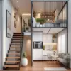 5 Inspirasi Rumah Mezzanine 5x8 Meter, Hemat Lahan tapi Tetap Stylish!