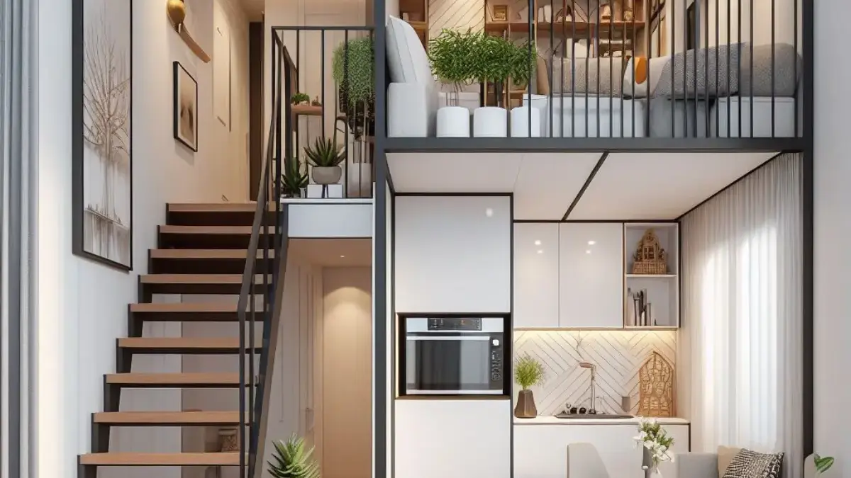 5 Inspirasi Rumah Mezzanine 5x8 Meter, Hemat Lahan tapi Tetap Stylish!
