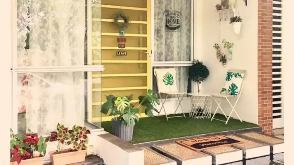 9 Desain Teras Rumah Minimalis Tanpa Halaman, Nyaman Buat Nongkrong di Depan Rumah