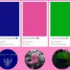 Brave Pink dan Hero Green