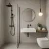 7 Inspirasi Kamar Mandi Minimalis yang Super Estetik dengan Sentuhan Plester Aci