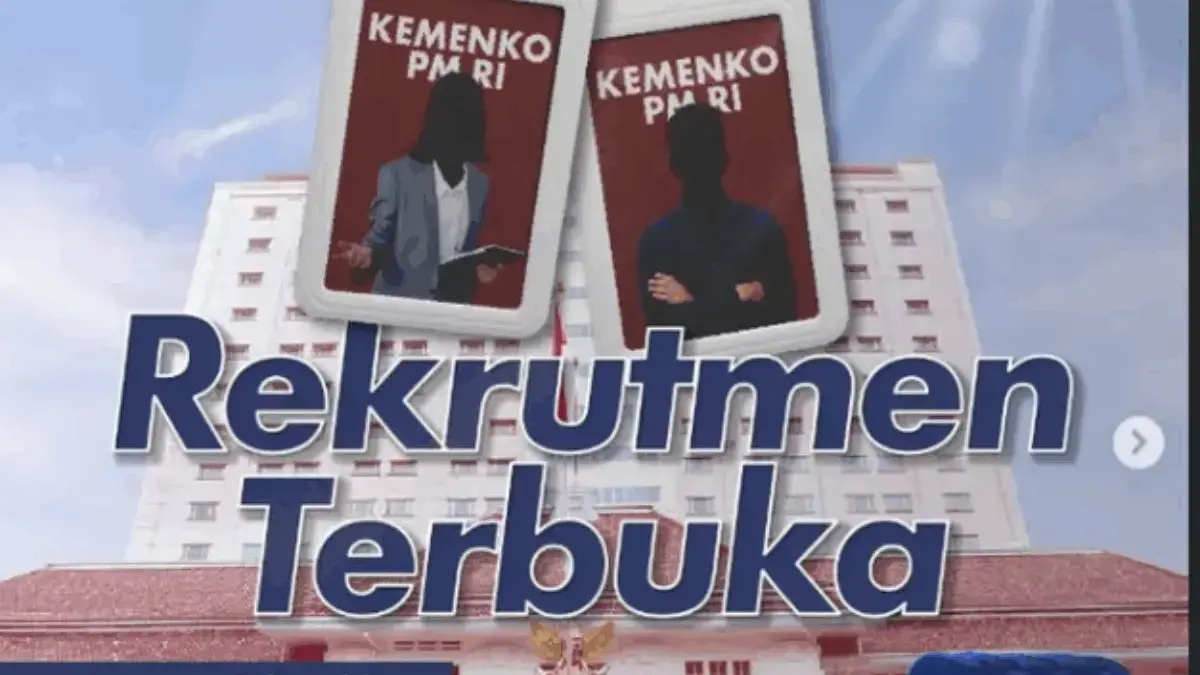 Kemenko PM Buka Lowongan Non-ASN Batch 2! Buruan Daftar Posisi Videographer & Social Media Specialist