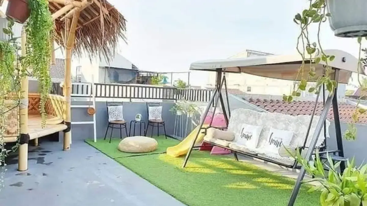 Inspirasi Desain Teras Rumah Gaya Bohemian yang Memikat 