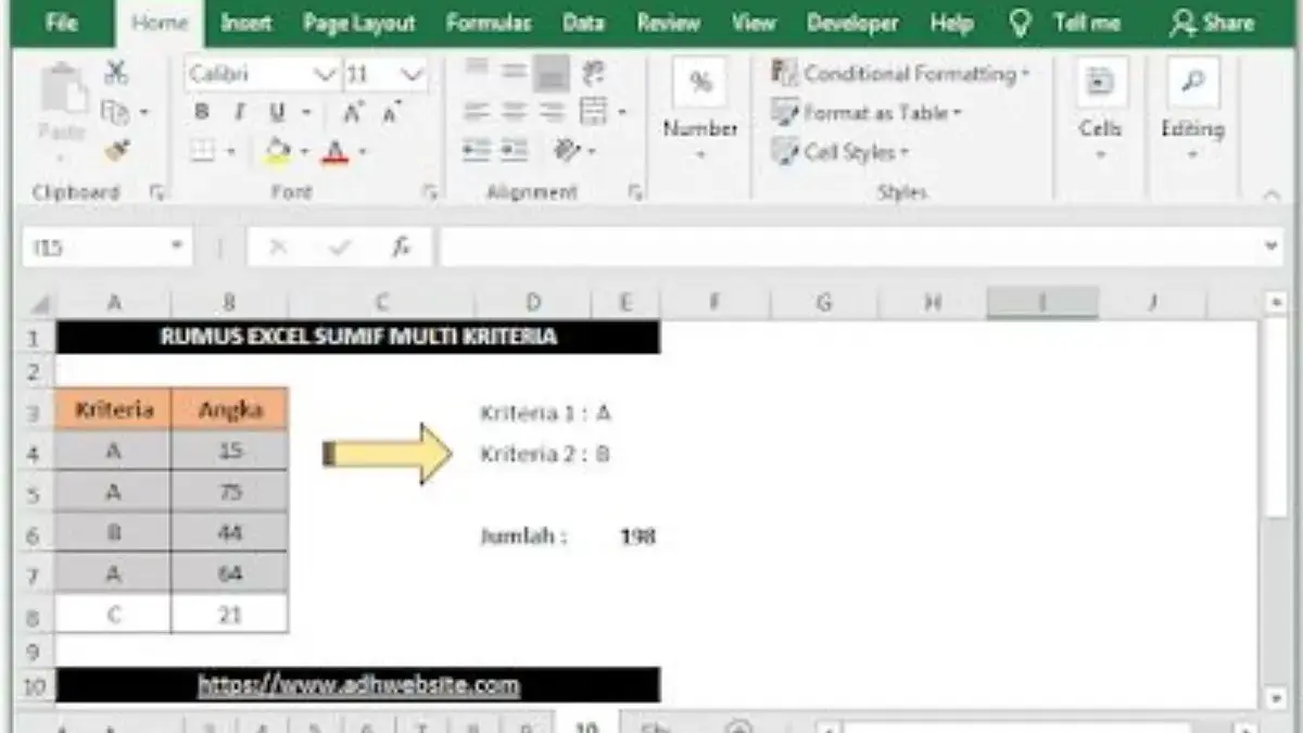 Cara Menggunakan Fungsi SUM di Excel dengan Benar Agar Terhindar dari Kesalahan