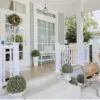 Inspirasi Desain Teras Rumah Minimalis dengan Pagar Kayu Artistik yang Memikat Hati 