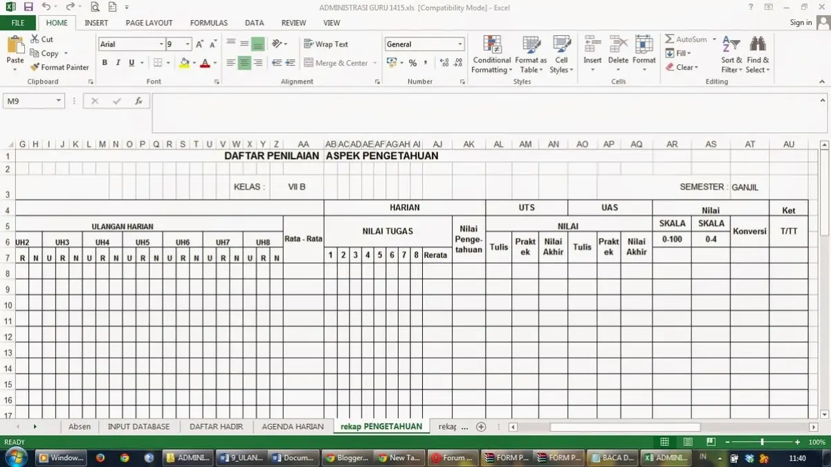 Mudah dan Cepat! Ini Cara Membuat Jadwal Kerja Karyawan di Excel untuk Manajemen Waktu Optimal