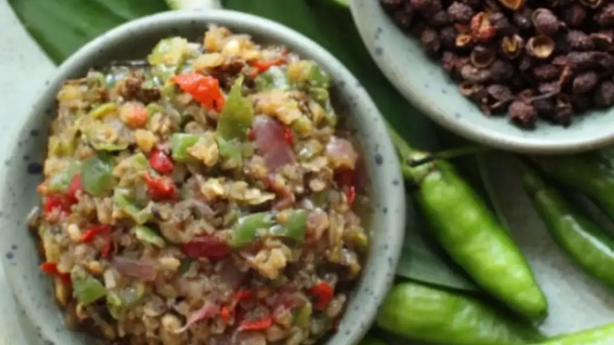 Resep Membuat Sambal Andaliman, Sambal Unik Khas Sumatera Utara 