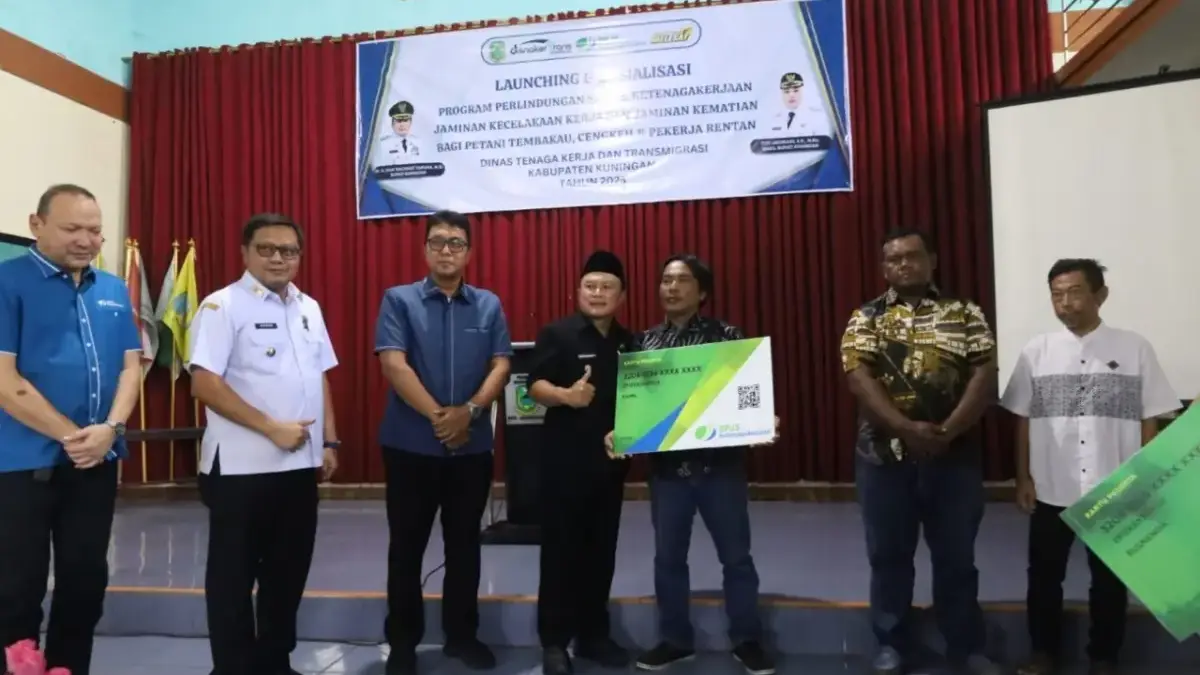 Kerja Tenang, Hidup Aman: Ribuan Pekerja Rentan di Kuningan Kini Terlindungi BPJS Ketenagakerjaan
