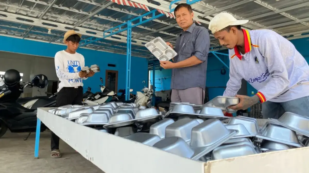 Masak Mulai Jam 01.00 WIB, Dapur MBG di Indramayu Prioritaskan Kesehatan Anak