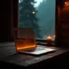 Laptop Transparan 2025, Teknologi Futuristik Serasa Film Sci-Fi