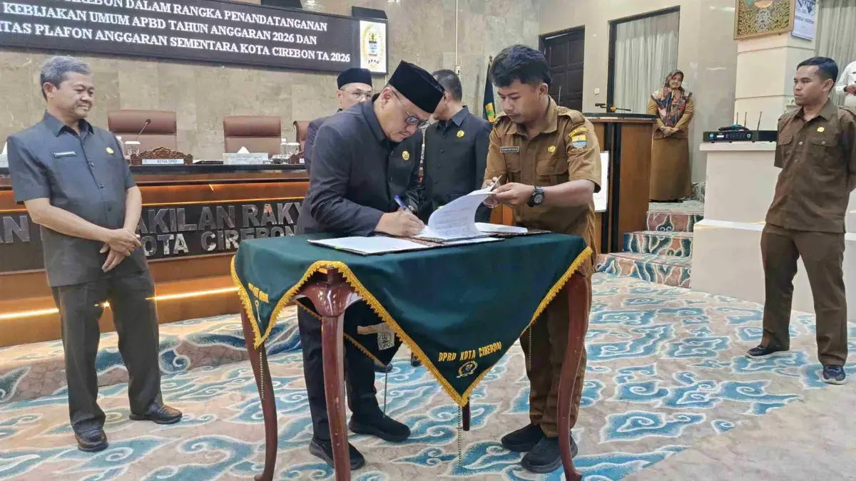Banggar dan TAPD Sepakat KUA-PPAS Diketok, APBD 2026 Rp.1.494.256.418.924 DPRD kota Cirebon