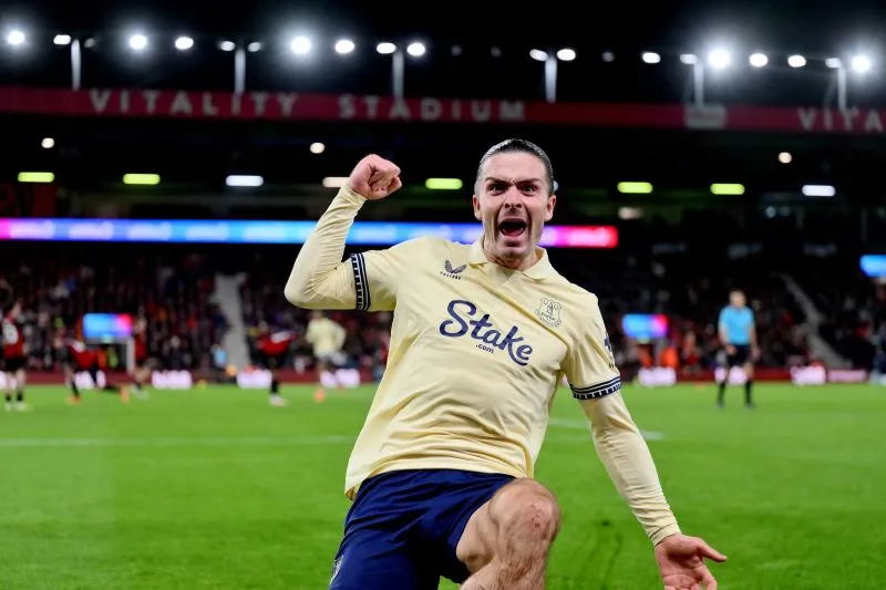 Performa Grealish di Everton