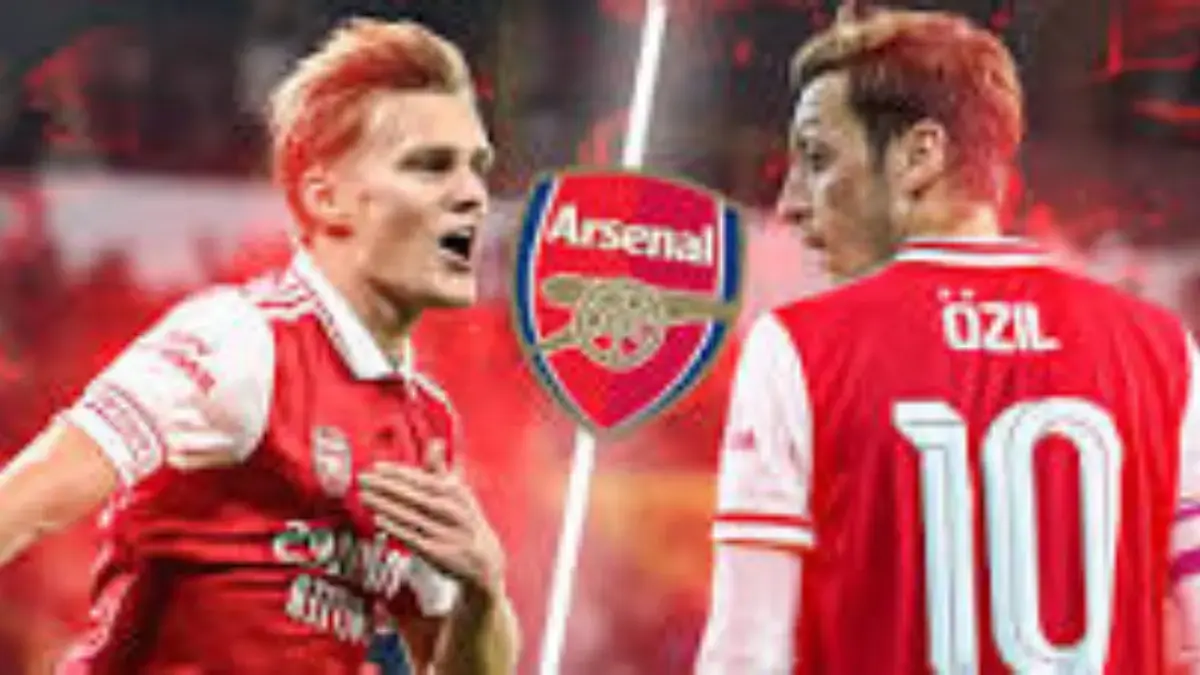Mesut Ozil dan Martin Odegaard