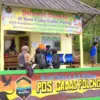 Cadas Poleng. Base Camp Jalur Pendakian Ciremai via Palutungan.