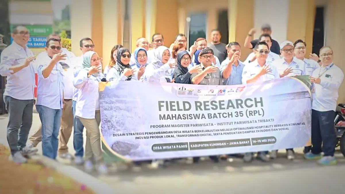Penutupan Field Research Mahasiswa Program Magister Institut Pariwisata Trisakti di Paniis