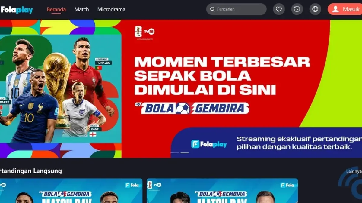 Cara Nonton Piala Dunia 2026 di Aplikasi Folaplay: Panduan Lengkap & Resmi