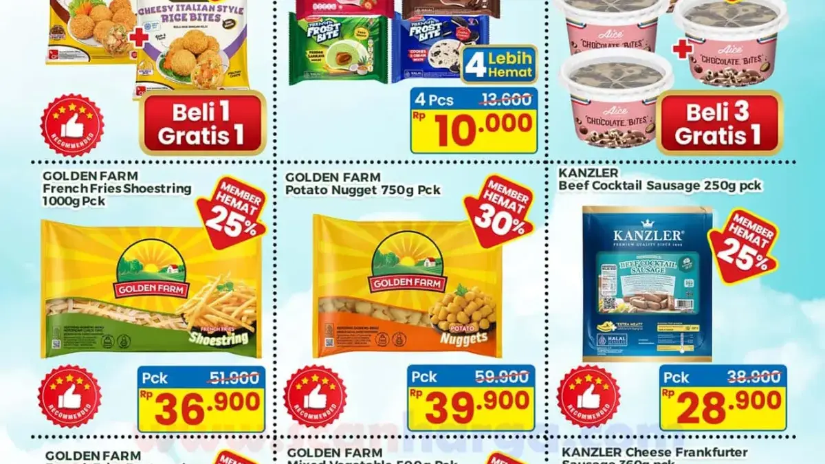 Promo JSM Indomaret Hari Ini Juni 2026, Frozen Food Diskon Sampai 50%! Promo JSM Indomaret Hari Ini Juni 2026, Frozen Food Diskon Sampai 50%!