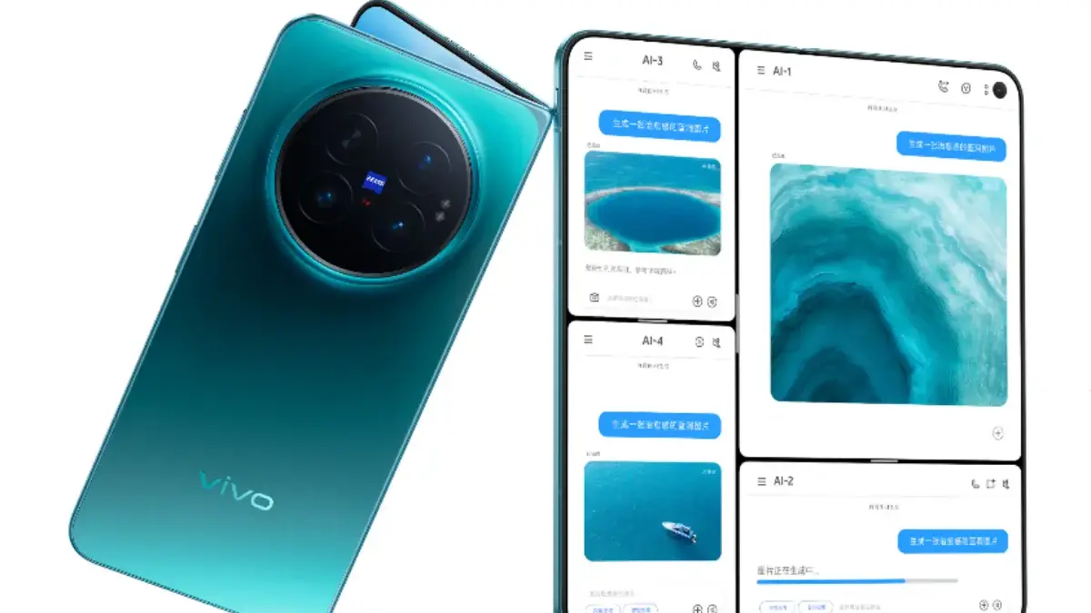 Spesifikasi Vivo X Fold 6, HP Lipat Super Tipis 4,4mm dengan Kamera Zeiss 200 MP