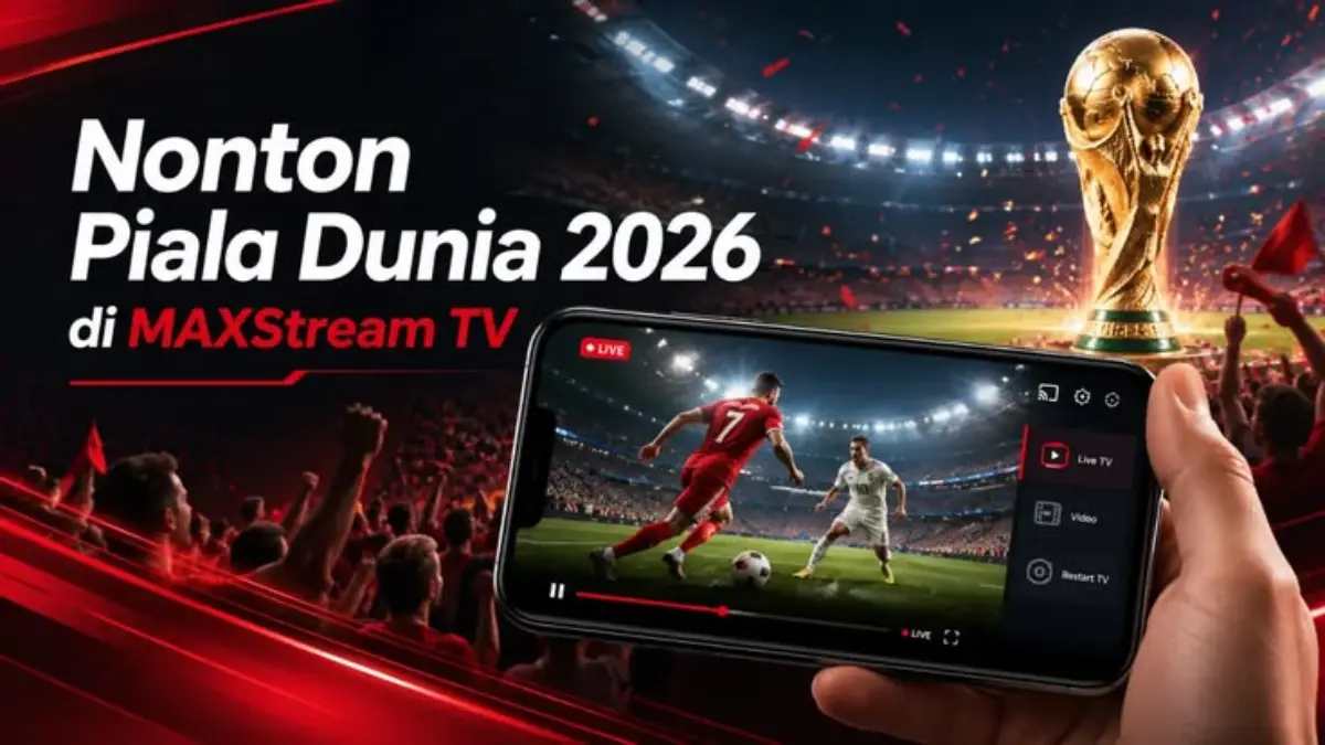Cara Beli Paket Bola MaxStream untuk Piala Dunia Murah Pakai Pulsa Telkomsel