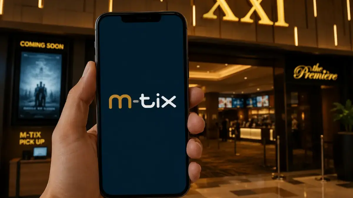 Cara beli tiket bioskop XXI online lewat m-tix tanpa antre