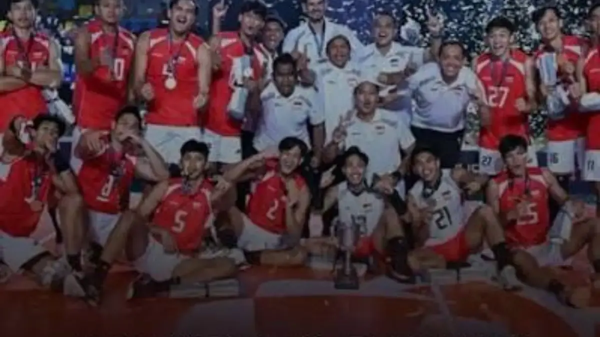 Timnas Voli Indonesia Juara 1 AVC CUP 2026