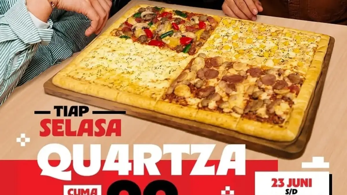 Harga Paket Menu Promo Pizza Hut Terbaru Jajan Hemat QU4RTZA Kini Hanya Rp99 Ribu