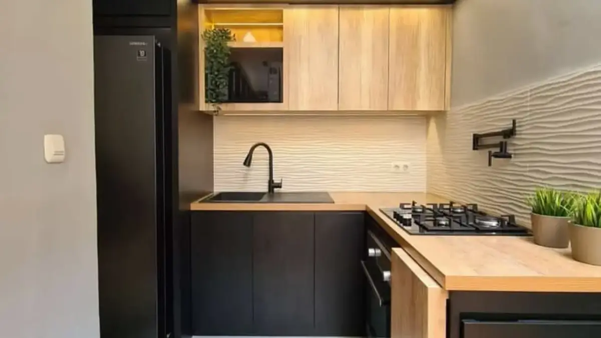 Ide Desain Dapur Minimalis Ukuran 2x2 Rapi Estetik ala Japandi dan Scandinavian Ide Desain Dapur Minimalis Ukuran 2x2 Rapi Estetik ala Japandi dan Scandinavian