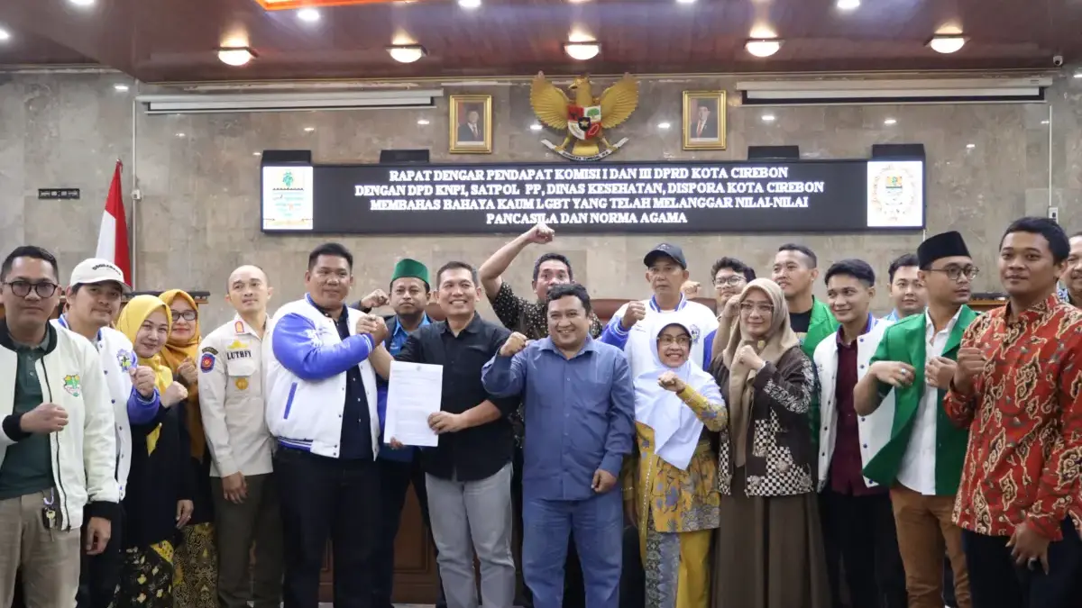 Cirebon Darurat LGBT, DPRD Didesak Bentuk Perda DPRD kota Cirebon
