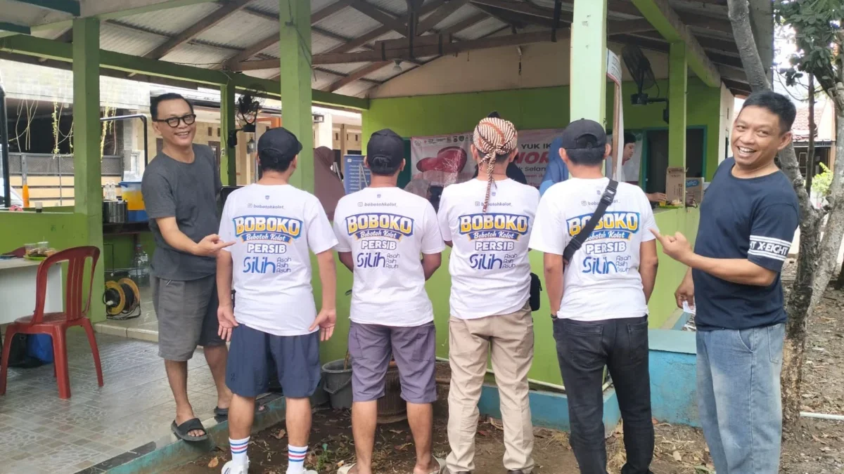 Boboko Distrik Cirebon dan Kampung Donor Griya Caraka Gelar Aksi Donor Darah Bobotoh