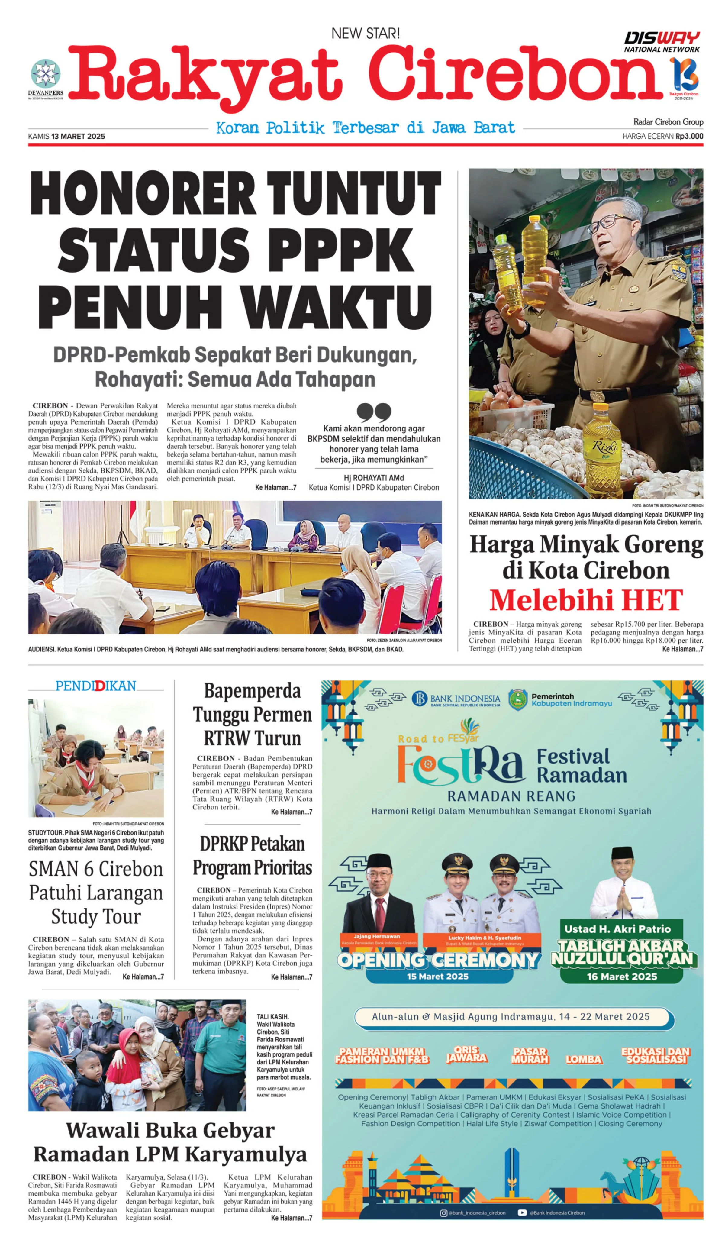 Hal 1 - 13 Maret 2025