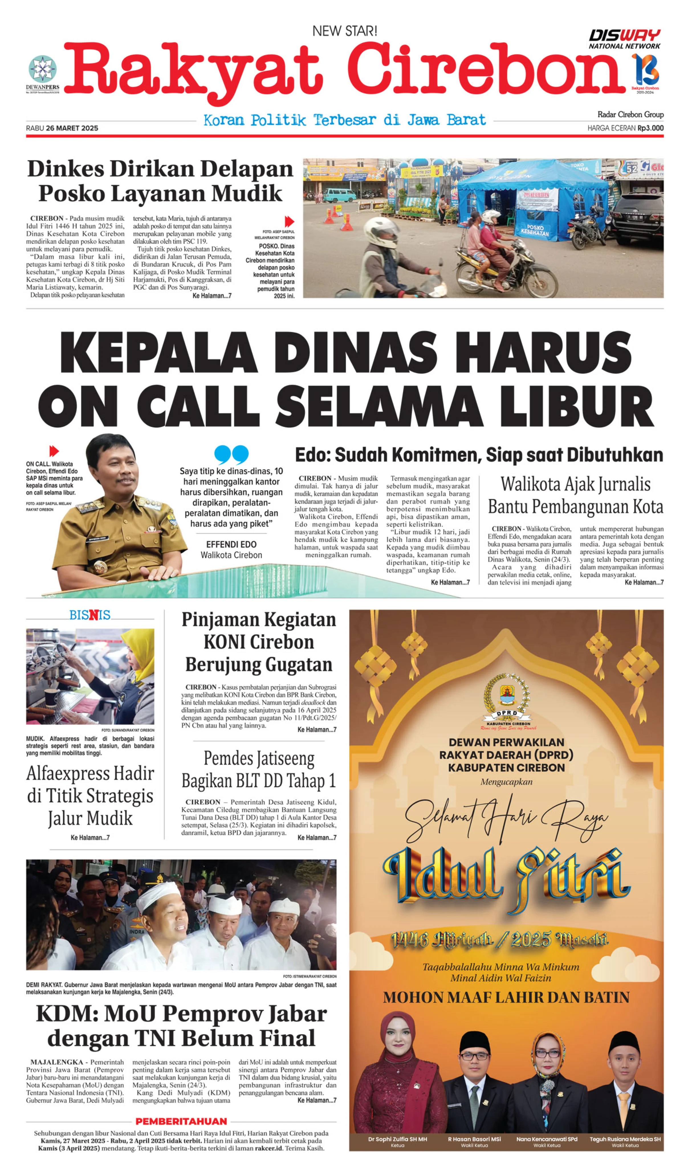 Hal 1 - 26 Maret 2025