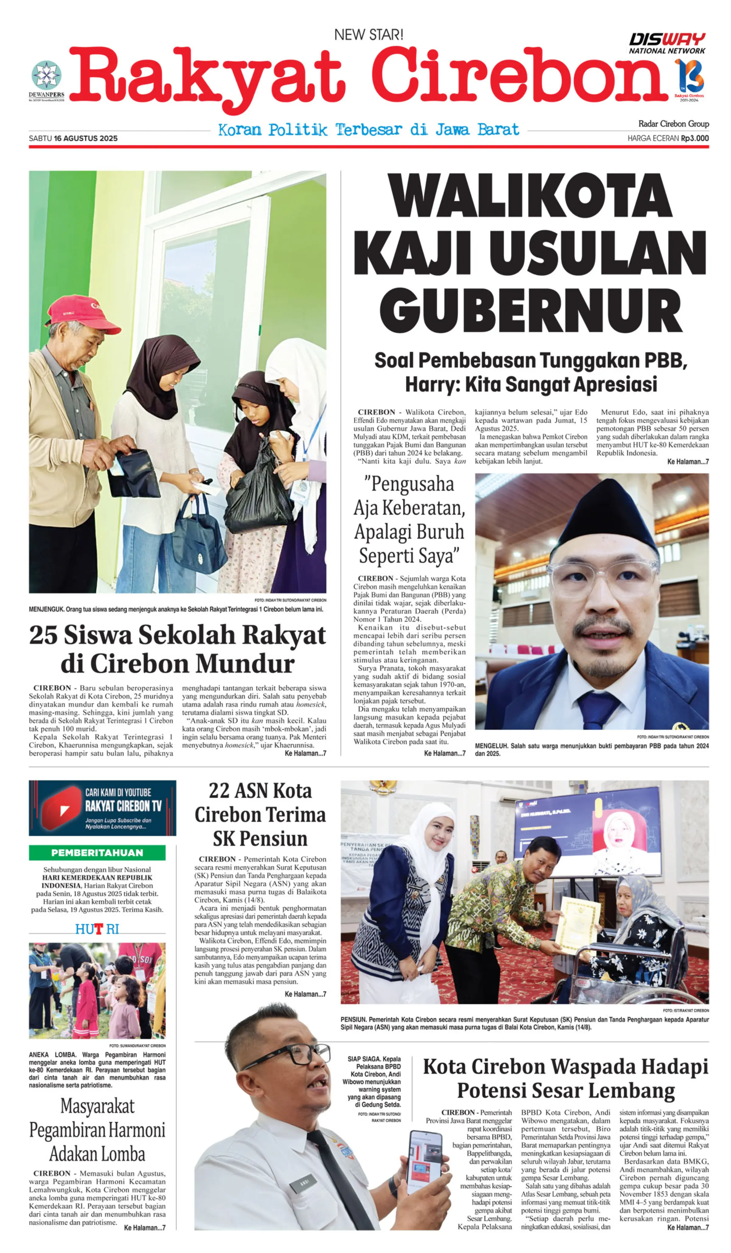 Hal 1 - 16 Agustus 2025